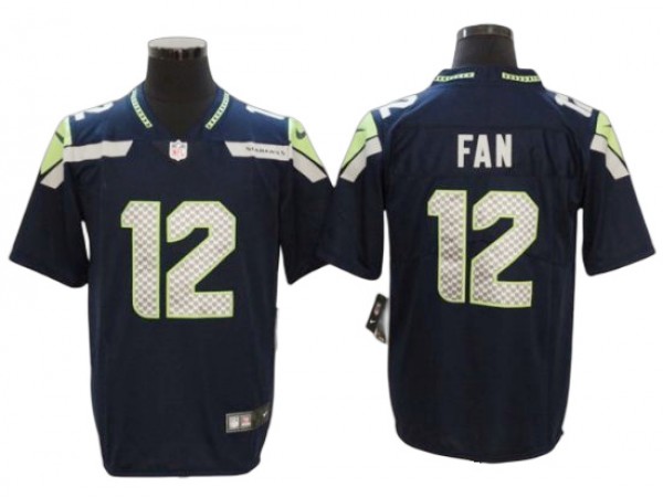 Seattle Seahawks 12s Navy Vapor Limited Jersey