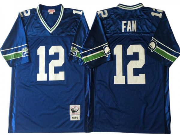 M&N Seattle Seahawks 12s Navy Legacy Jersey