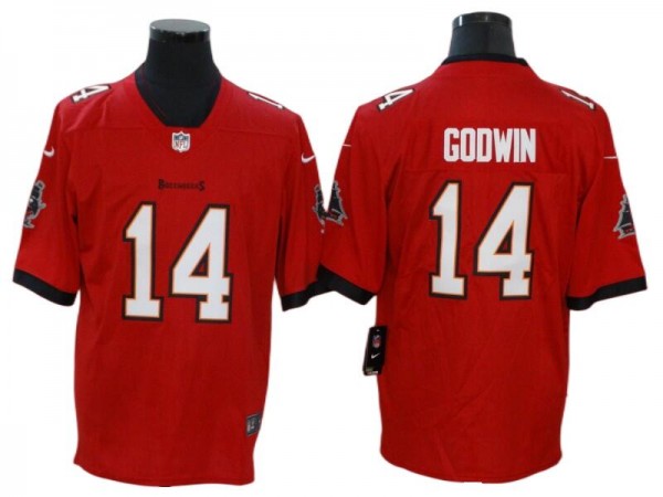 Tampa Bay Buccaneers #14 Chris Godwin Red Vapor Limited Jersey 