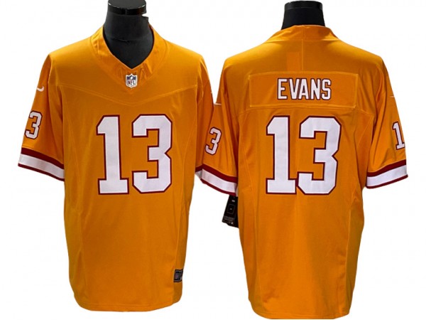 Tampa Bay Buccaneers #13 Mike Evans Orange Vapor F.U.S.E. Limited Jersey