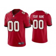 Custom Tampa Bay Buccaneers Red Vapor Limited Jersey