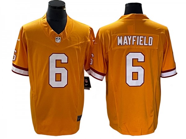 Tampa Bay Buccaneers #6 Baker Mayfield Orange Vapor F.U.S.E. Limited Jersey