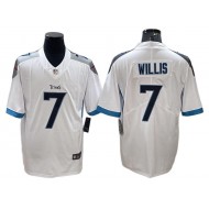 Tennessee Titans #7 Malik Willis White Vapor Limited Jersey