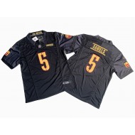 Washington Commanders #5 Jayden Daniels Vapor F.U.S.E. Limited Jersey - Black