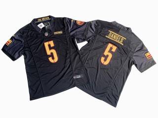 Washington Commanders #5 Jayden Daniels Vapor F.U.S.E. Limited Jersey - Black