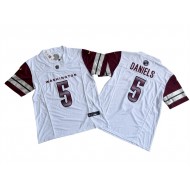 Washington Commanders #5 Jayden Daniels Vapor F.U.S.E. Limited Jersey - White