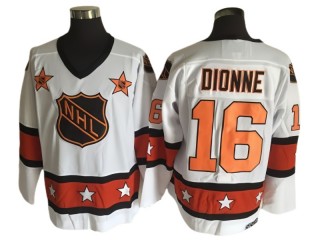 NHL 1973 All Star Game #16 Marcel Dionne Vintage CCM Jersey - White