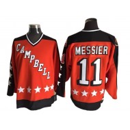 NHL 1984 All Star Game Campbell #11 Mark Messier Vintage CCM Jersey - Orange