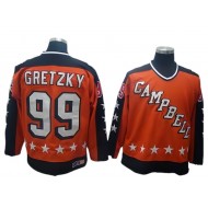 NHL 1984 All Star Game Campbell #99 Wayne Gretzky Vintage CCM Jersey  -Orange