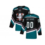 Custom Anaheim Ducks Black Alternate Jersey