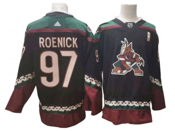 Arizona Coyotes #97 Jeremy Roenick Black Alternate Jersey