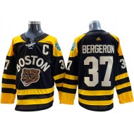 Boston Bruins #37 Patrice Bergeron Black 2023 Winter Classic Jersey