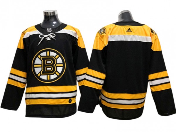 Boston Bruins Blank Black Home Jersey