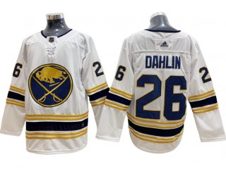 Buffalo Sabres #26 Rasmus Dahlin White 50th Season Jersey