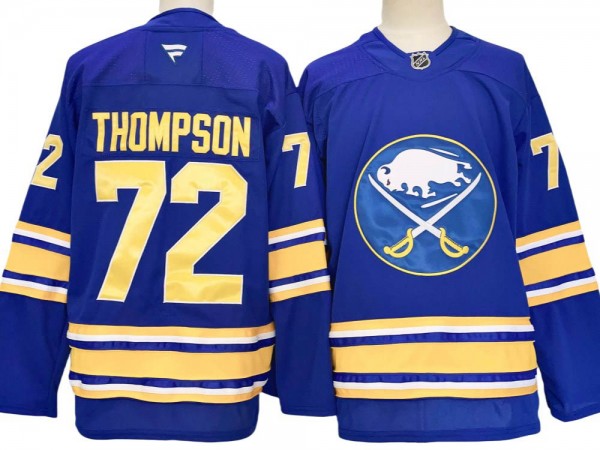 Buffalo Sabres #72 Tage Thompson Royal 2024 Home Jersey