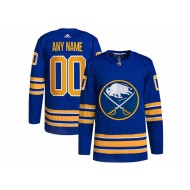 Custom Buffalo Sabres Royal Home Jersey