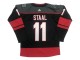 Carolina Hurricanes #11 Jordan Staal Black Alternate Jersey