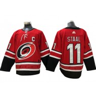 Carolina Hurricanes #11 Jordan Staal Red Home Jersey