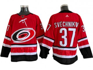 Carolina Hurricanes #37 Andrei Svechnikov Red Home Jersey