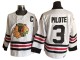 Chicago Blackhawks #3 Pierre Pilote 1963 Vintage CCM Jersey - Red/White 