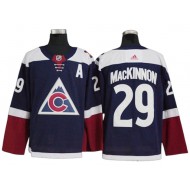 Colorado Avalanche #29 Nathan MacKinnon Navy Alternate Jersey