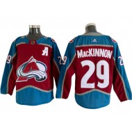 Colorado Avalanche #29 Nathan MacKinnon Burgundy Home Jersey