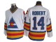 Colorado Avalanche #14 Rene Robert 1980 Vintage CCM Jersey - Blue/White