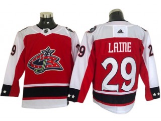 Columbus Blue Jackets #29 Patrik Laine Red Reverse Retro Jersey