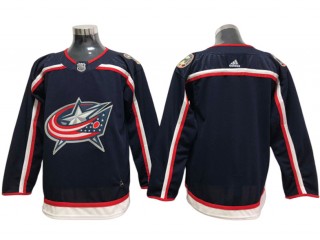 Columbus Blue Jackets Blank Navy Home Jersey