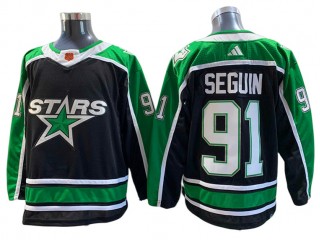 Dallas Stars #91 Tyler Seguin Black Reverse Retro 2.0 Jersey