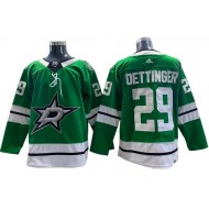 Dallas Stars #29 Jake Oettinger Green Home Jersey