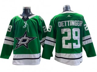 Dallas Stars #29 Jake Oettinger Green Home Jersey