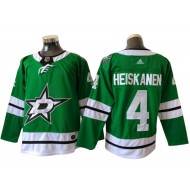 Dallas Stars #4 Miro Heiskanen Green Home Jersey