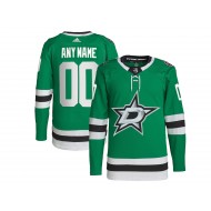 Custom Dallas Stars Green Home Jersey