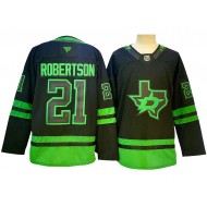 Dallas Stars #21 Jason Robertson Black Alternate 2024 Jersey