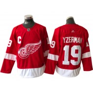 Detroit Red Wings #19 Steve Yzerman Red Home Jersey