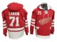 Detroit Red Wings #71 Dylan Larkin Hoodie - Red/White