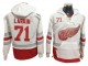 Detroit Red Wings #71 Dylan Larkin Hoodie - Red/White