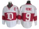 Detroit Red Wings #9 Gordie Howe 2009 Vintage CCM Jersey - White/Red