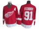 Detroit Red Wings #91 Sergei Fedorov 2002 Vintage CCM Jersey - Red/White