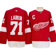 Detroit Red Wings #71 Dylan Larkin Red 2024 Home Jersey