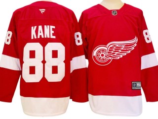 Detroit Red Wings #88 Patrick Kane Red 2024 Home Jersey