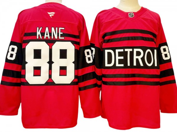 Detroit Red Wings #88 Patrick Kane Red 2024 Special Edition 2.0 Jersey