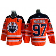 Edmonton Oilers #97 Connor McDavid Orange Home Jersey