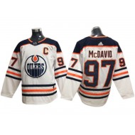 Edmonton Oilers #97 Connor McDavid White Away Jersey