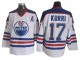 Edmonton Oilers #17 Jari Kurri Vintage CCM Jersey - Blue/White