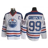 Edmonton Oilers #99 Wayne Gretzky Vintage CCM Jersey - Blue/White