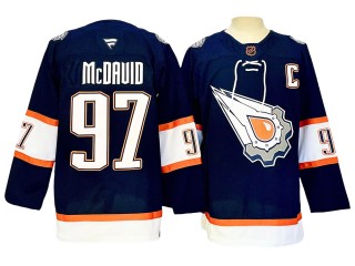 Edmonton Oilers #97 Connor McDavid 2024 Navy Special Edition 2.0 Jersey