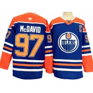 Edmonton Oilers #97 Connor McDavid 2024 Royal Home Jersey