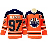 Edmonton Oilers #97 Connor McDavid 2024 Orange Jersey